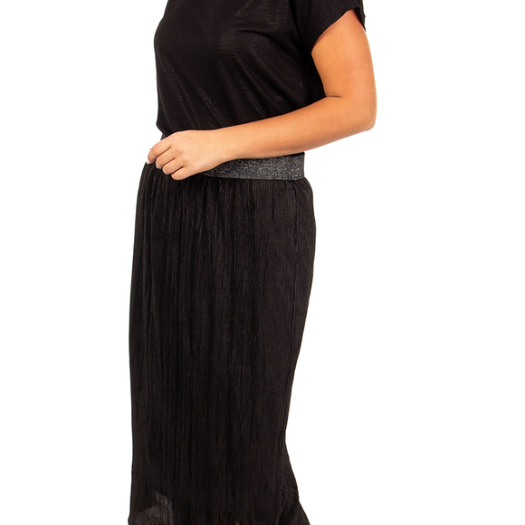 Elmas Phil Skirt Women Black - Picture 2 of 4